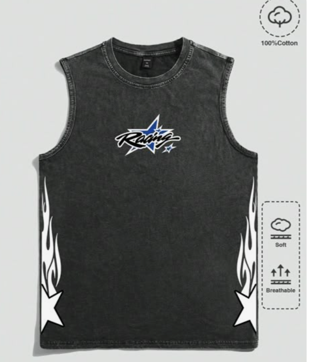 Cotton Gym Vest