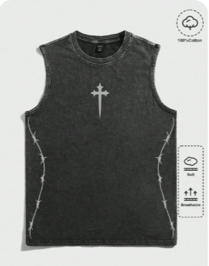Cotton Gym Vest