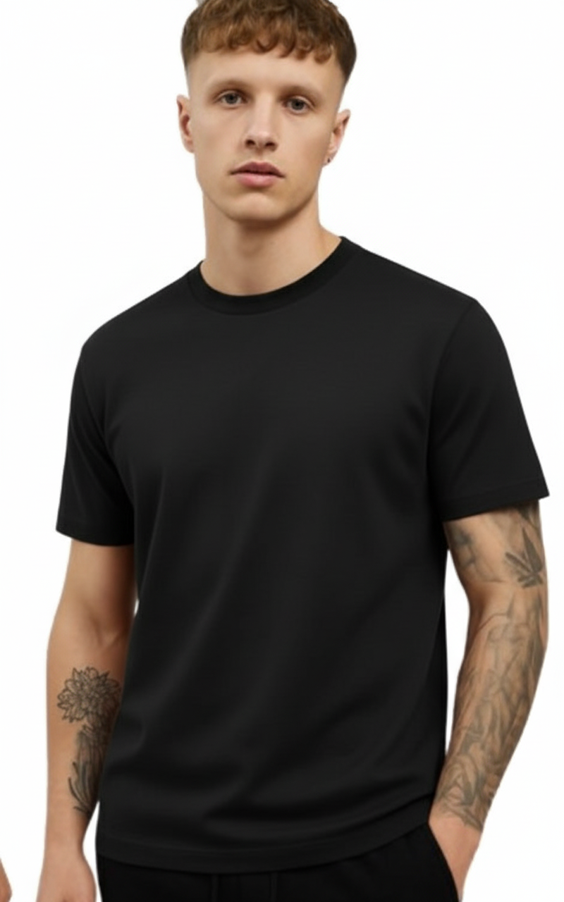 PURE COTTON UNISEX PLAIN TSHRIT(3COLOURS)
