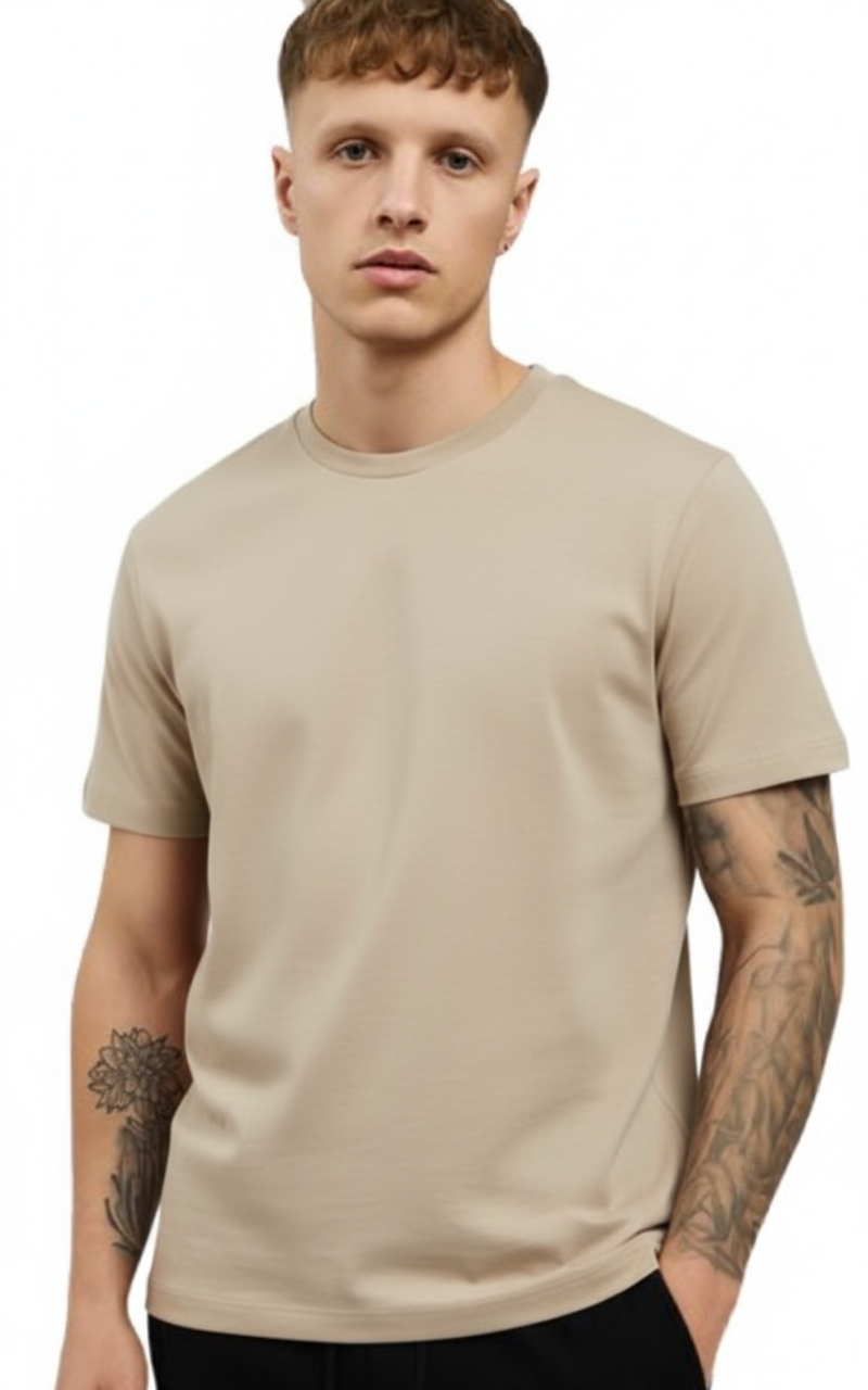 PURE COTTON UNISEX PLAIN TSHRIT(3COLOURS)