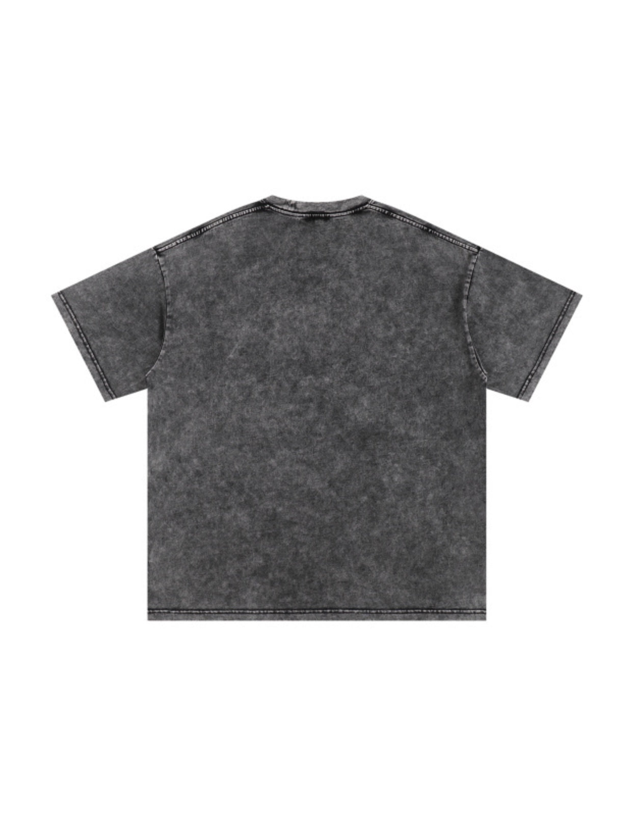 OVERSIZED ACID WASH GRAPHIC TEE